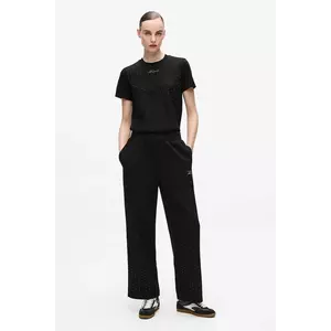 Karl Lagerfeld pantaloni de trening culoarea gri, cu imprimeu, A4W10089 imagine