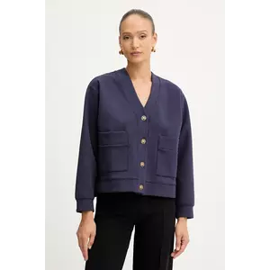 Karl Lagerfeld cardigan culoarea bleumarin, light, A4W20034 imagine