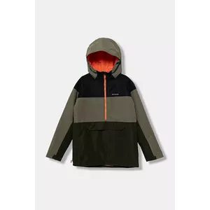 Columbia geacă copii Coreshot culoarea verde, 2133811 imagine