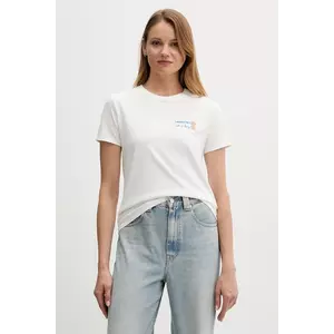 MC2 Saint Barth tricou din bumbac culoarea turcoaz, EMI0002 imagine