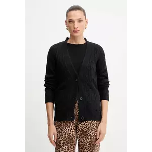 Silvian Heach cardigan din amestec de lână VALBUENA culoarea negru, GPA25149CD imagine