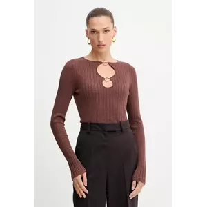 Fracomina pulover culoarea maro, light, FS25WT7021K501Q7 imagine