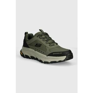 Skechers pantofi D'Lux Trekker barbati, culoarea verde imagine