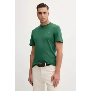Lacoste tricou din bumbac barbati, neted, TH2038 imagine
