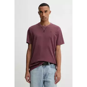 G-Star Raw tricou din bumbac culoarea verde, uni, D24449-2653 imagine