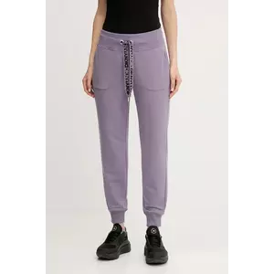 Dkny pantaloni de trening culoarea bej, uni, DP5P3496 imagine