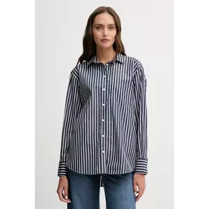 Lacoste cămașă din bumbac culoarea verde, cu guler clasic, relaxed, CF0215 imagine