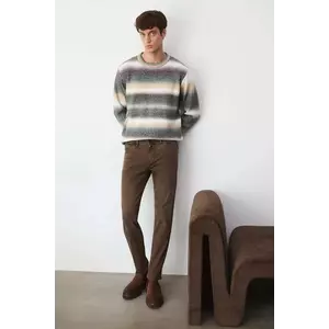 Medicine jeansi culoarea maro imagine