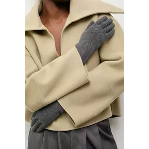 Answear.LAB manusi de lana culoarea gri imagine