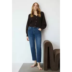 Medicine jeansi culoarea albastru marin imagine