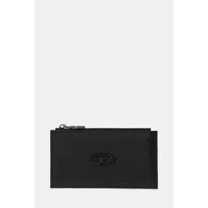 Diesel portofel de piele HISSU EVO HISSU EVO culoarea negru, X10299.P0685 imagine