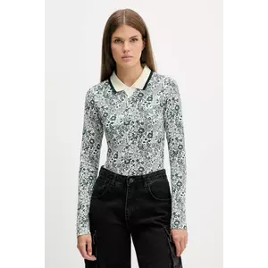 adidas Originals longsleeve Liberty culoarea verde, JW5273 imagine