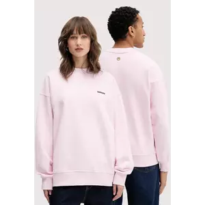 Barrow hanorac de bumbac culoarea roz, cu imprimeu, F5BWUASW069 imagine