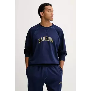 Barrow hanorac de bumbac culoarea bleumarin, cu imprimeu, F5BWUASW026 imagine