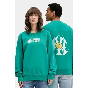 Barrow hanorac de bumbac culoarea verde, cu glugă, cu imprimeu, F5BWUASW042 imagine