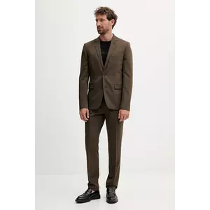 Lindbergh costum culoarea verde, uni, 30-606900 imagine