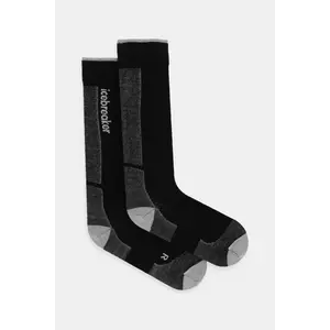 Icebreaker ciorapi de schi Merino Ski+ culoarea negru, IB0A573S06A1 imagine