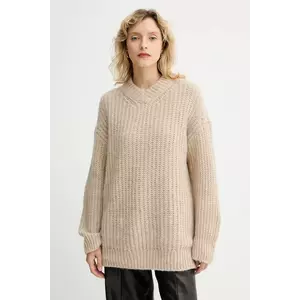 Filippa K pulover din amestec de lână culoarea maro, călduros, 31971 imagine