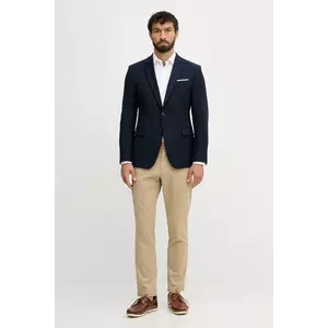 Joop! jachetă cu lână culoarea bleumarin, 30048754 imagine