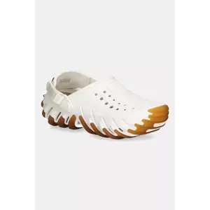 Crocs papuci Echo Gum Ro Clog culoarea bej, 211675 imagine