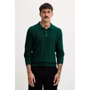 Abercrombie & Fitch pulover din amestec de lână culoarea verde, light, KI120-5142-300 imagine