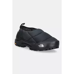The North Face papuci de casă Base Camp Thermoball Mule culoarea negru, NF0A8DBUKX71 imagine