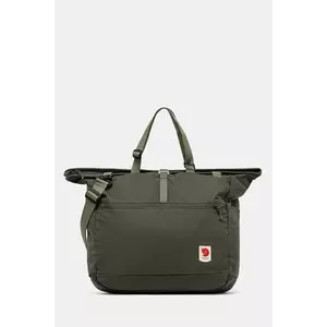 Fjallraven poșetă High Coast Tote 30L culoarea verde, F23200331 imagine