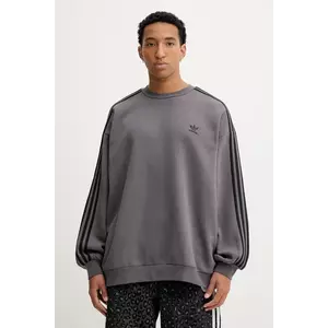 adidas Originals bluză Adicolor culoarea violet, cu imprimeu, JY1402 imagine