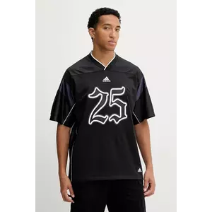 adidas Originals tricou FTB JRSY culoarea negru, cu imprimeu, JY2763 imagine