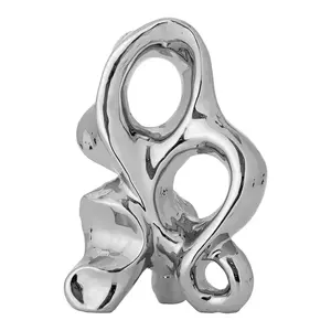 Bloomingville figurină decorativă Vinini 18 x 27 x 13 cm culoarea gri imagine