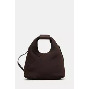 MM6 Maison Margiela poșetă culoarea maro, SB6WD0026.P6414.T2625 imagine