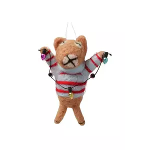 Boltze glob de crăciun Jonte 7 x 9 cm imagine