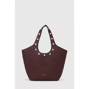 Karl Lagerfeld poșetă culoarea bordo, A4W30120 imagine