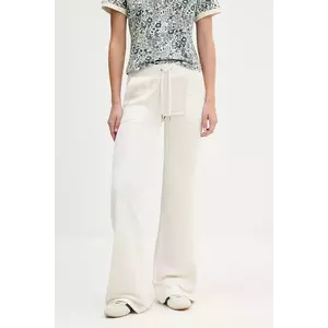 Juicy Couture pantaloni de trening culoarea bej, melanj, JCSEBJ001G.692 imagine