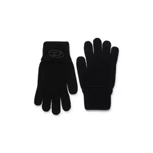 Diesel mănuși cu lână NUTTI GLOVE culoarea negru, J02394 imagine