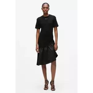 Karl Lagerfeld rochie culoarea negru, mini, evazați, A4W13018 imagine