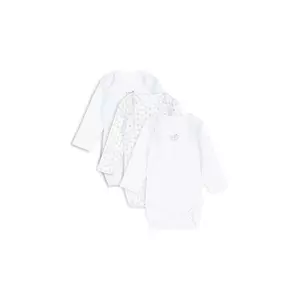 Fanga Fontana body din bumbac pentru bebelusi FIO 3 PACK LS BODY OCS 3-pack FA100032 imagine