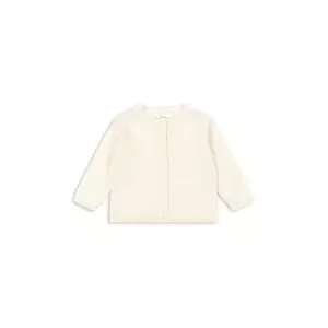 Fanga Fontana cardigan bebe VENTI POINTELLE CARDIGAN GOTS culoarea bej, light, FA100057 imagine