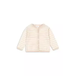 Fanga Fontana cardigan bebe VENTI KNIT CARDIGAN GOTS culoarea bej, light, FA100058 imagine