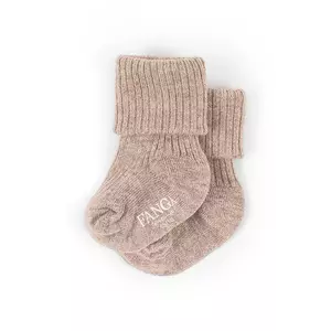Fanga Fontana șosete de lână lână LIGHT KNITTED SOCKS culoarea roz, FA100053 imagine