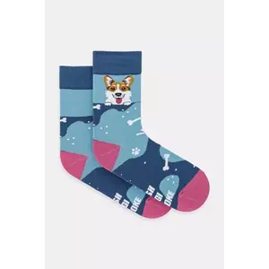 Medicine ciorapi de bumbac culoarea turcoaz imagine