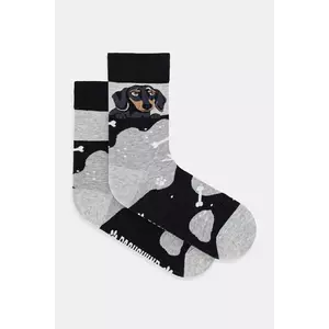 Medicine ciorapi de bumbac culoarea negru imagine