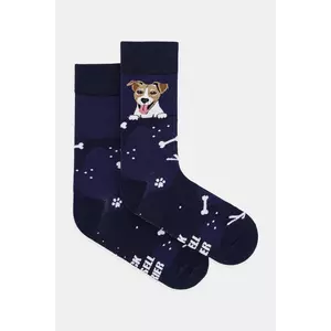 Medicine ciorapi de bumbac culoarea violet imagine