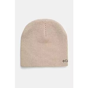 Columbia caciula culoarea bej, din tricot gros imagine