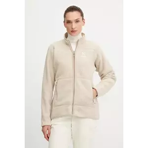 Haglöfs hanorac Mossa Pile culoarea gri, uni, 606538 imagine