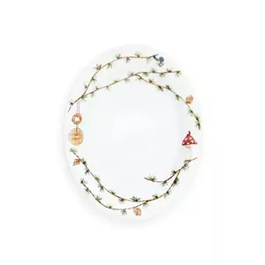 Kähler farfurie Christmas Oval imagine