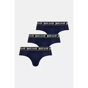Just Cavalli slip 3-pack culoarea bleumarin, 79OAJU01 CJUT2 imagine
