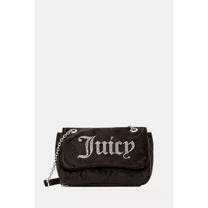 Juicy Couture geantă de mână din catifea Kimberly culoarea maro, BEJQL8762WPO.JB7 imagine