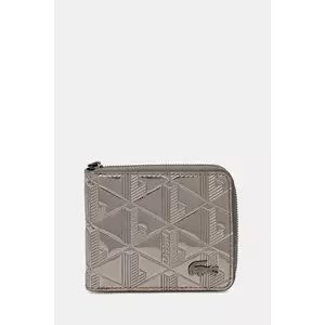 Lacoste portofel culoarea argintiu, NU4902BG imagine