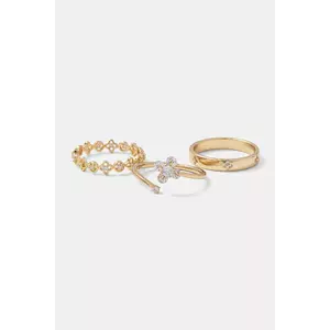 Aldo inel placat cu aur 3-pack ALANBURY.972 imagine